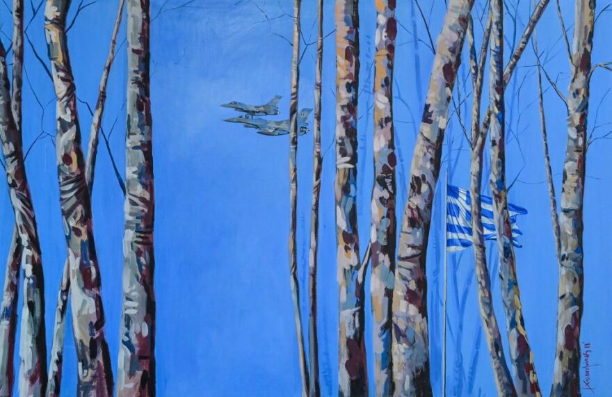 Στις αεροπορικές βάσεις Ανδραβίδας και Άραξου ο Χαρδαλιάς - Δείτε φωτογραφίες