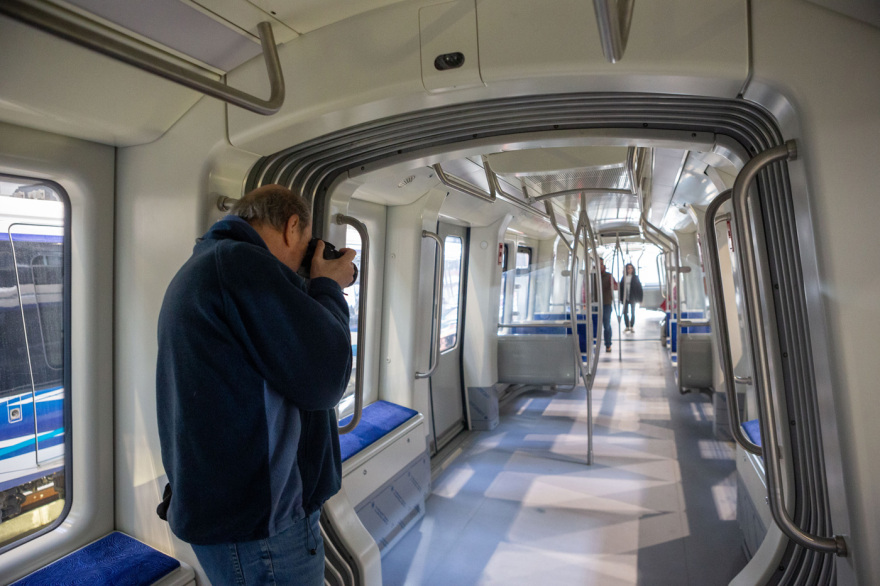 Μετρό Θεσσαλονίκης: Ενθουσιασμός και μεγάλες ουρές - Φωτογραφίες 