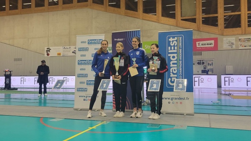 Χάλκινο η Γκουντούρα, 5η η Γεωργιάδου στο γαλλικό κύπελλο σπάθης στο Στρασβούργο