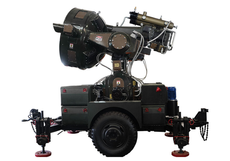 Λαρισαίος επιχειρηματίας κατασκεύασε ρομποτικό όχημα με σύστημα λέιζερ για την κατάρριψη drones