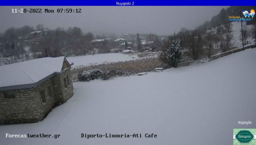 Καιρός: Ντύνονται στα λευκά τα ορεινά της χώρας - Βροχές και χαλαζοπτώσεις αναμένονται σήμερα