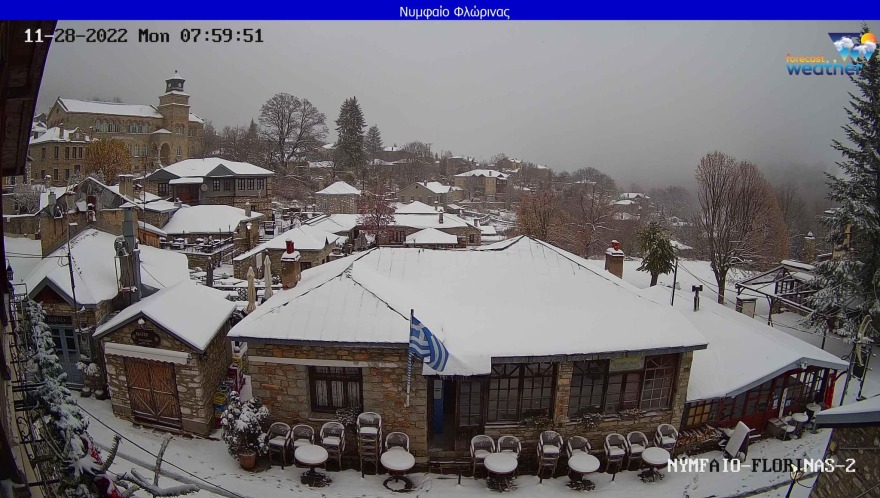 Καιρός: Ντύνονται στα λευκά τα ορεινά της χώρας - Βροχές και χαλαζοπτώσεις αναμένονται σήμερα