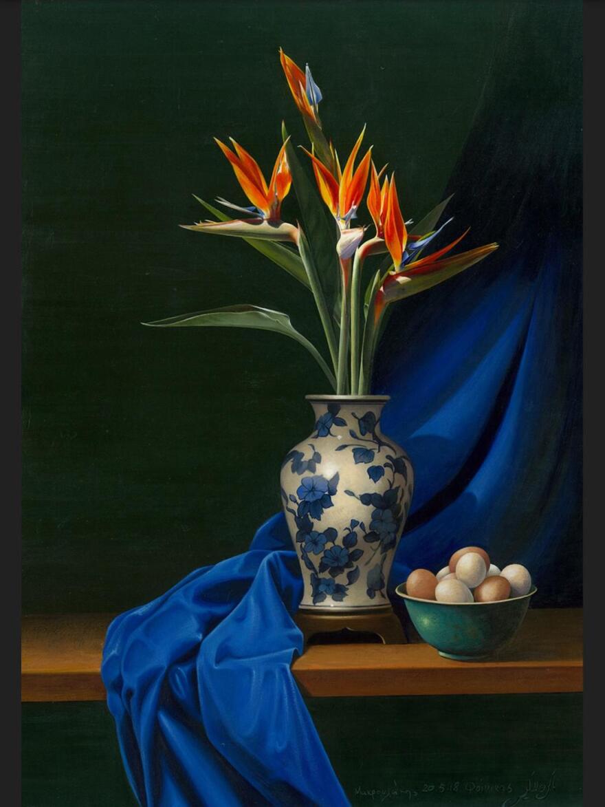 Μιχάλης Μαρκουλάκης: Αποτυπώνει στον καμβά του σταρ του παγκόσμιου ποδοσφαίρου