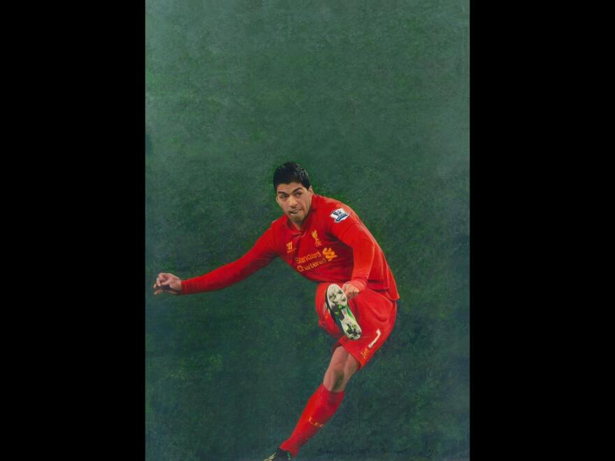 Μιχάλης Μαρκουλάκης: Αποτυπώνει στον καμβά του σταρ του παγκόσμιου ποδοσφαίρου