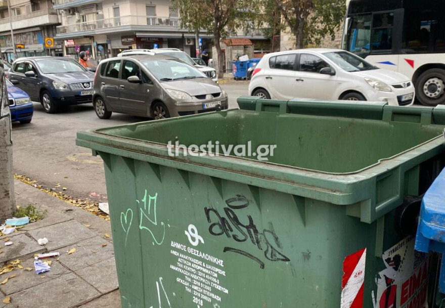  Θεσσαλονίκη: «Βουνά» τα σκουπίδι από την αποχή των εργαζομένων στην καθαριότητα