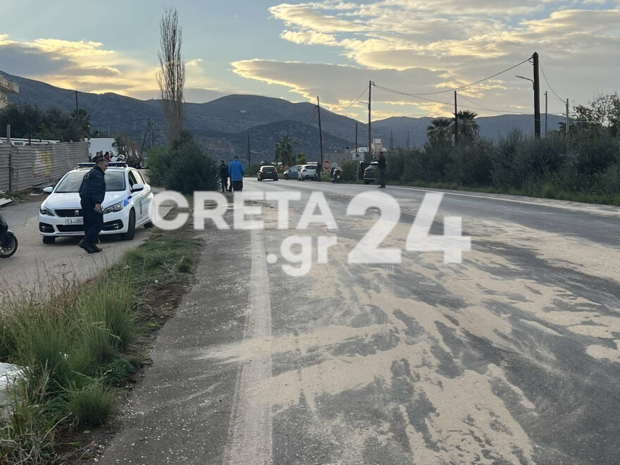 Κρήτη: Θανατηφόρο τροχαίο στα Μάλια – Νεκρός 20χρονος οδηγός μηχανής