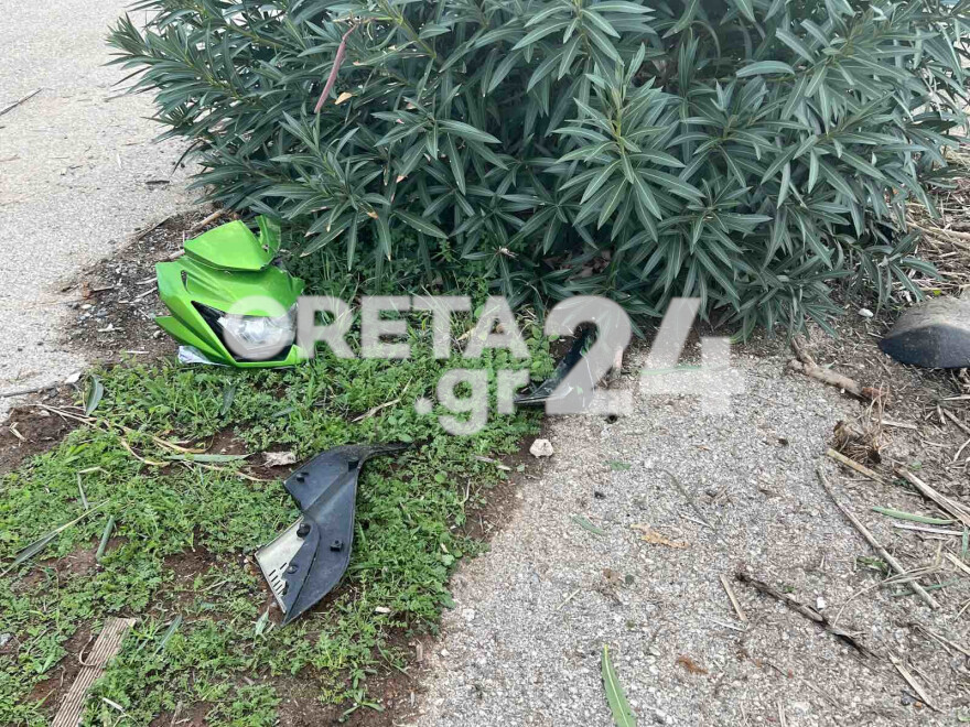 Κρήτη: Θανατηφόρο τροχαίο στα Μάλια – Νεκρός 20χρονος οδηγός μηχανής