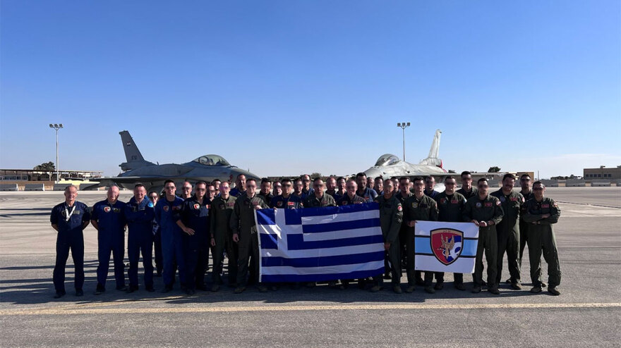 Άσκηση-μήνυμα με μαχητικά από Ελλάδα και Αίγυπτο - Δείτε φωτογραφίες