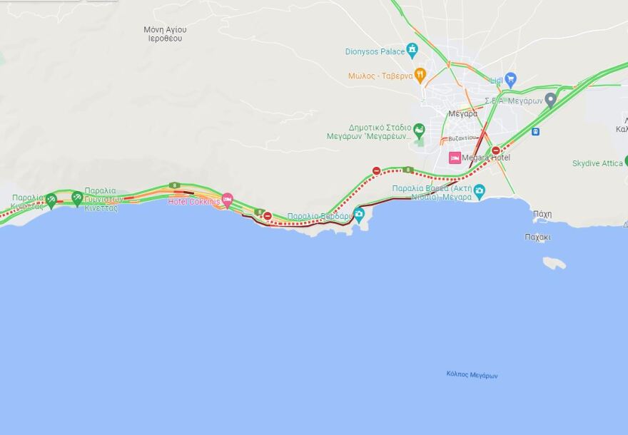 Αθηνών - Κορίνθου: Άγνωστο πότε θα αποκατασταθεί από την πτώση βράχων, λέει η Ολυμπία Οδός