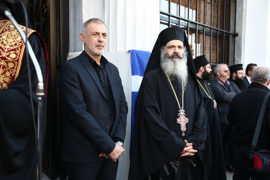 Εγκαινιάστηκε το «Μαρινάκειον Μέλαθρον», το νέο σπίτι της Ιεράς Μητρόπολης Πειραιώς - Δείτε βίντεο και φωτογραφίες