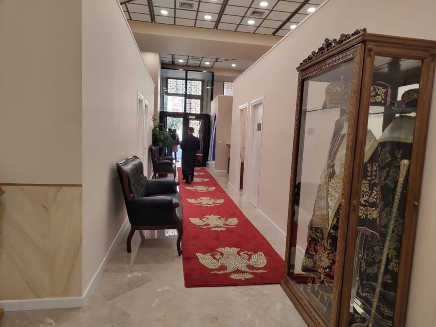 Εγκαινιάστηκε το «Μαρινάκειον Μέλαθρον», το νέο σπίτι της Ιεράς Μητρόπολης Πειραιώς - Δείτε βίντεο και φωτογραφίες