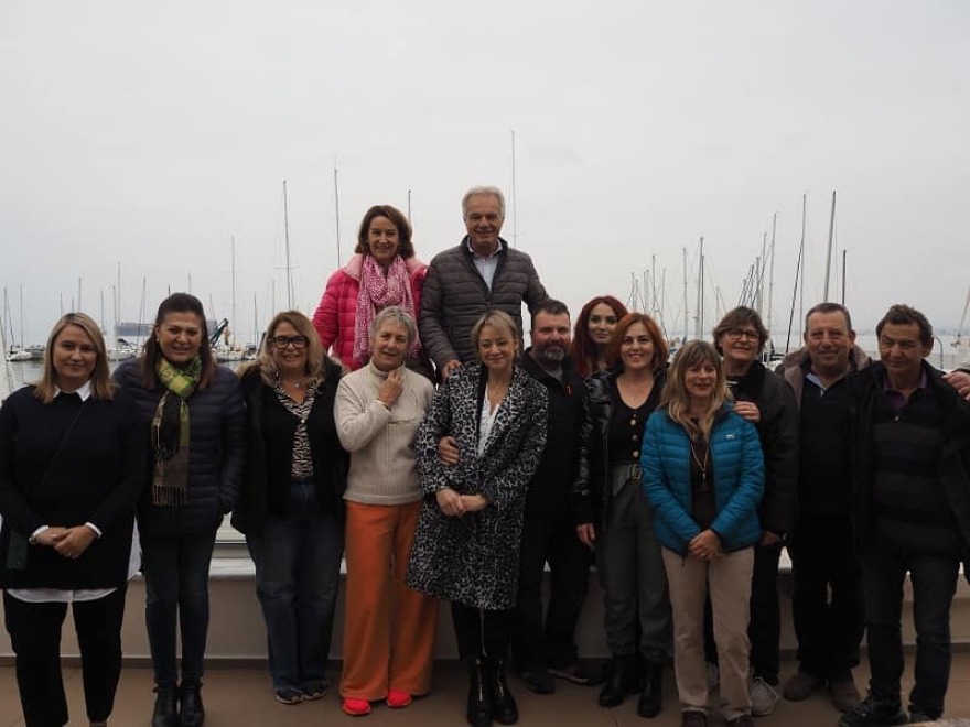 Επίσκεψη της αντιπροέδρου της Διεθνούς Ενωσης Οπτιμιστ στο Ναυτικό Όμιλο Θεσσαλονίκης 