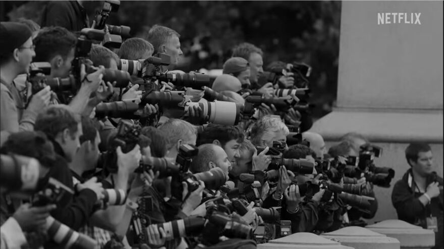 Μέγκαν Μαρκλ - Χάρι: Φωτογραφία να καταδιώκονται από παπαράτσι είναι από την πρεμιέρα του Χάρι Πότερ