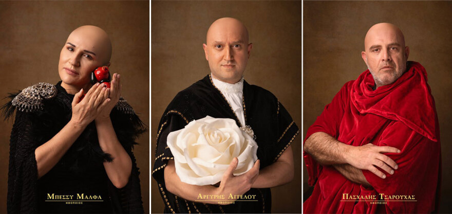 100 καλλιτέχνες φωτογραφίζονται χωρίς μαλλιά - «Ελπίζω να γίνεις και εσύ δότης μυελού των οστών»