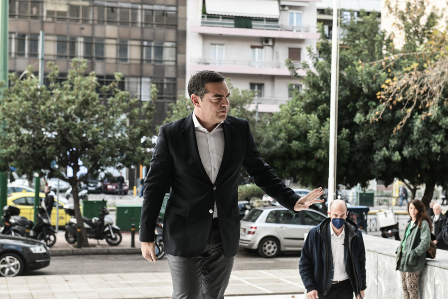 Στον Άρειο Πάγο o Αλέξης Τσίπρας - Συνάντηση με Ντογιάκο