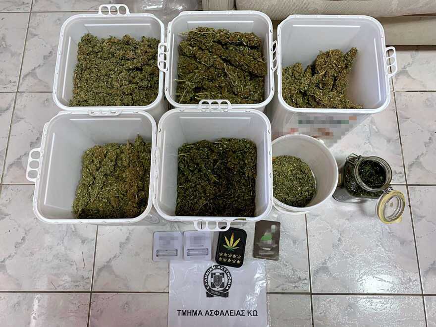 Κως: Τον έπιασαν με 6,5 κιλά κάνναβης
