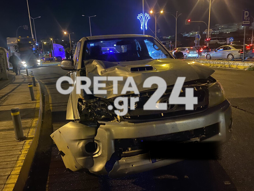 Ηράκλειο: Θανατηφόρο τροχαίο με 65χρονο που παρασύρθηκε από διερχόμενο όχημα