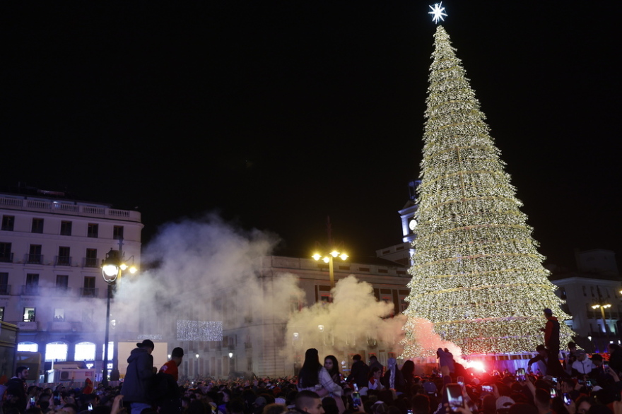 Μουντιάλ 2022: Ξέφρενοι πανηγυρισμοί από τους Μαροκινούς σε Βαρκελώνη, Μαδρίτη και Μούρθια - Δείτε βίντεο και φωτογραφίες