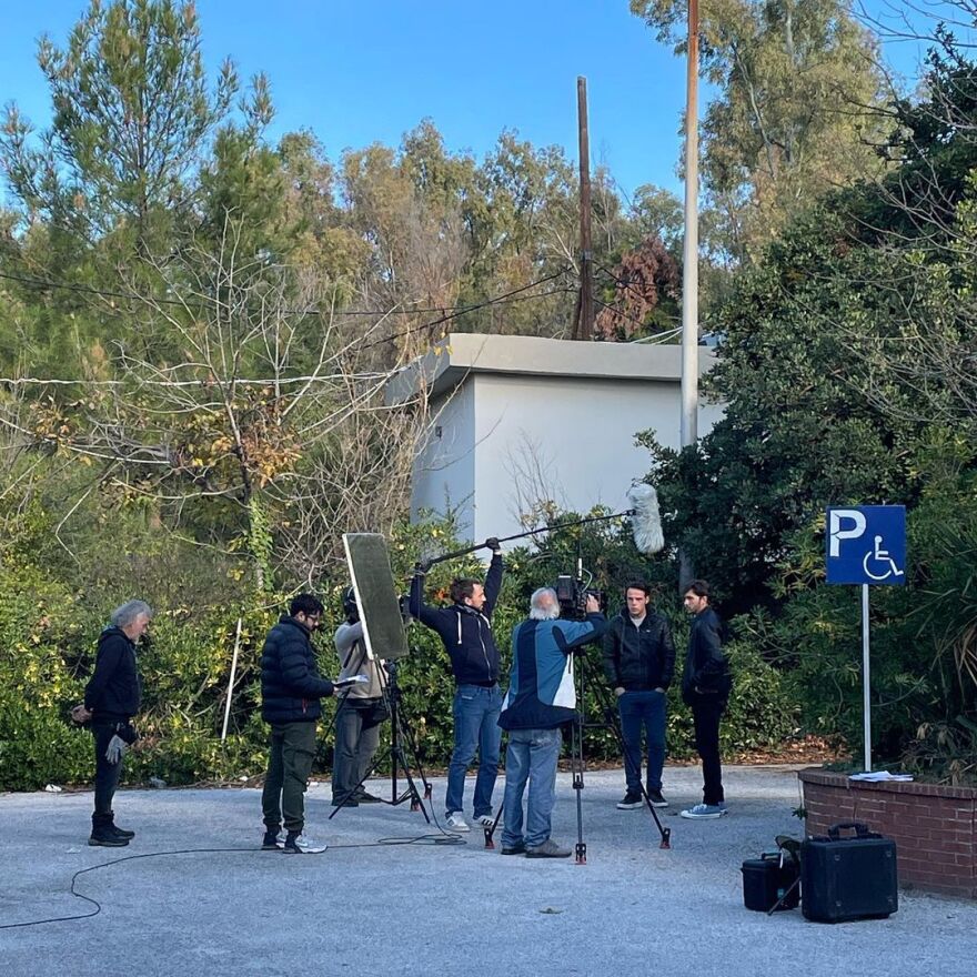 Λεωνίδας Κακούρης: Τα στιγμιότυπα από τα γυρίσματα του «Μαύρου Ρόδου»