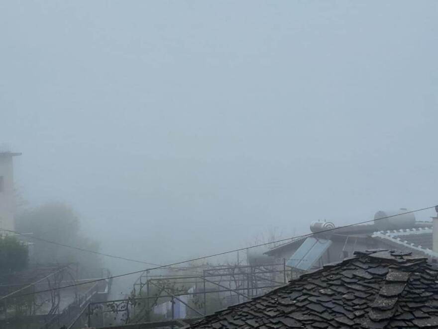 Κυριάκος Μητσοτάκης: Δείτε την ομίχλη που μετέθεσε το ταξίδι στη Χειμάρρα