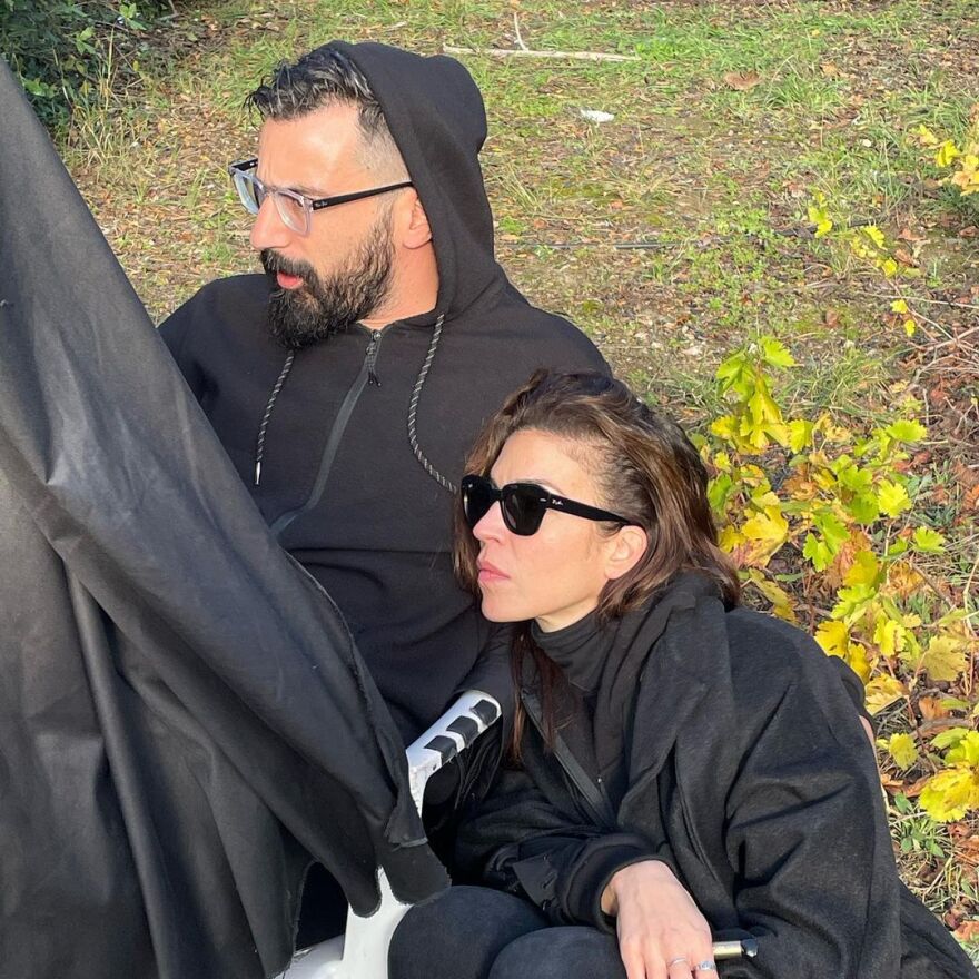 Λεωνίδας Κακούρης: Τα στιγμιότυπα από τα γυρίσματα του «Μαύρου Ρόδου»