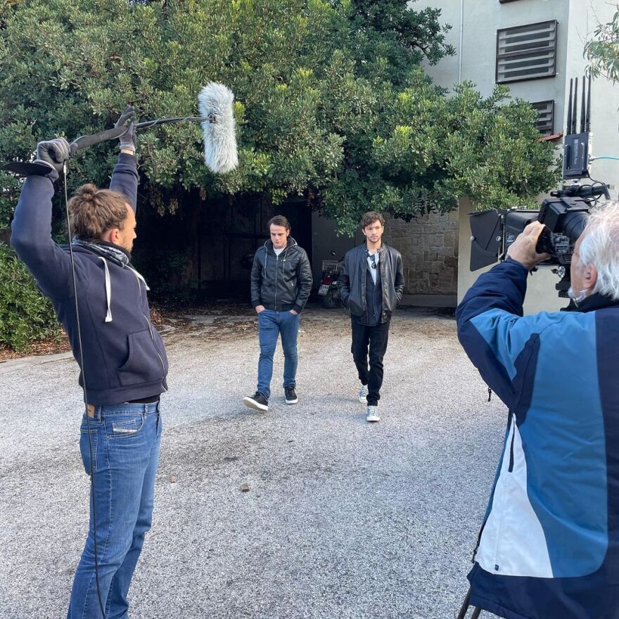 Λεωνίδας Κακούρης: Τα στιγμιότυπα από τα γυρίσματα του «Μαύρου Ρόδου»