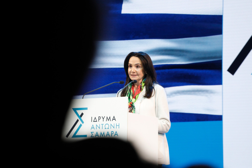 Μήνυμα «γαλάζιας» ενότητας στην πρεμιέρα του «Ιδρύματος Αντώνη Σαμαρά»