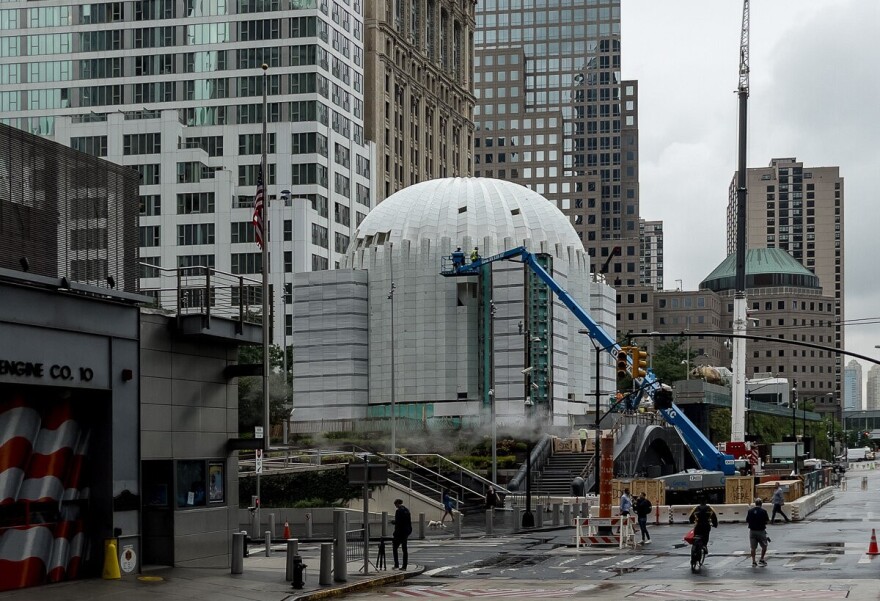 Άνοιξε ο ναός του Αγίου Νικολάου στο Ground Zero - Οι φωτογραφίες που ανέβασε ο Καλατράβα