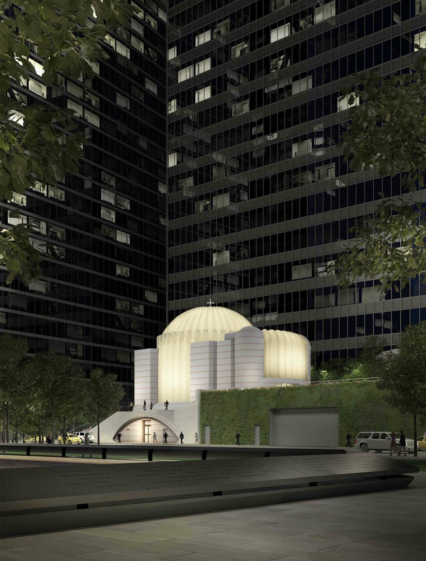 Άνοιξε ο ναός του Αγίου Νικολάου στο Ground Zero - Οι φωτογραφίες που ανέβασε ο Καλατράβα