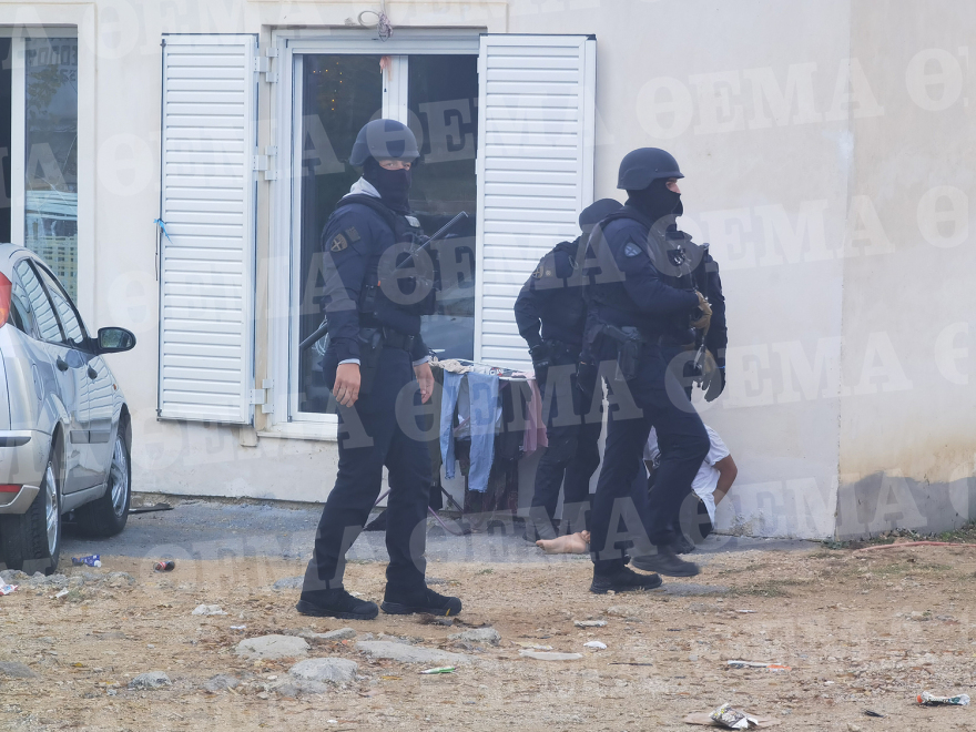 Παράλληλες επιχειρήσεις της ΕΛ.ΑΣ. σε καταυλισμούς Ρομά - Πέντε προσαγωγές στα Νεόκτιστα