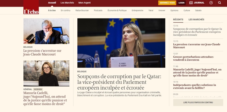 Στη φυλακή η Εύα Καϊλή - Είναι ανάμεσα στους 4 συλληφθέντες, γράφουν L' Echo και Le Soir