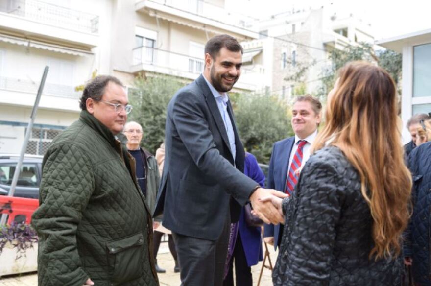 Παύλος Μαρινάκης: Επισκέφθηκε τον Δήμο Φιλοθέης-Ψυχικού