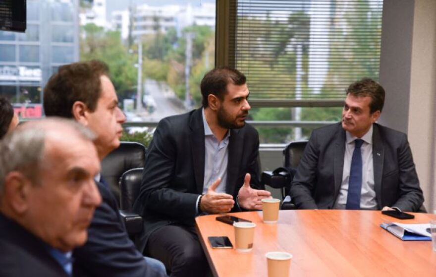 Παύλος Μαρινάκης: Επισκέφθηκε τον Δήμο Φιλοθέης-Ψυχικού