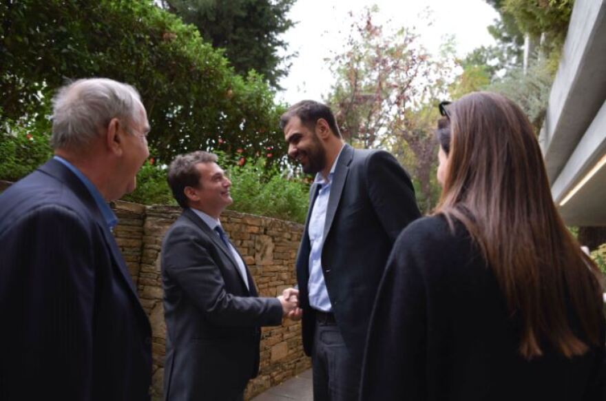 Παύλος Μαρινάκης: Επισκέφθηκε τον Δήμο Φιλοθέης-Ψυχικού