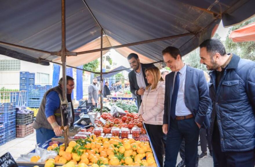 Παύλος Μαρινάκης: Επισκέφθηκε τον Δήμο Φιλοθέης-Ψυχικού