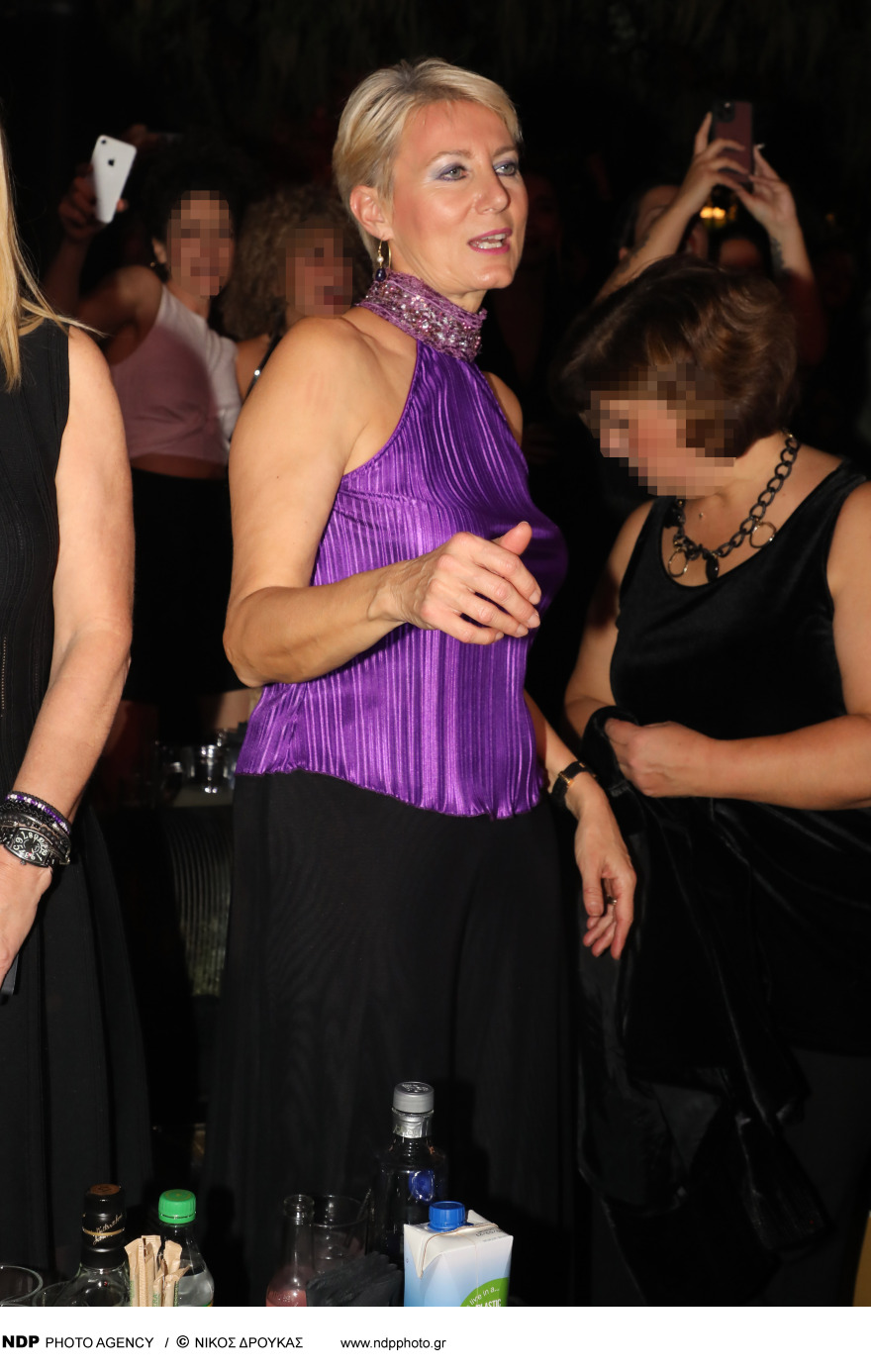 Νατάσα Παζαΐτη: Διασκέδασε σε γνωστό νυχτερινό κέντρο