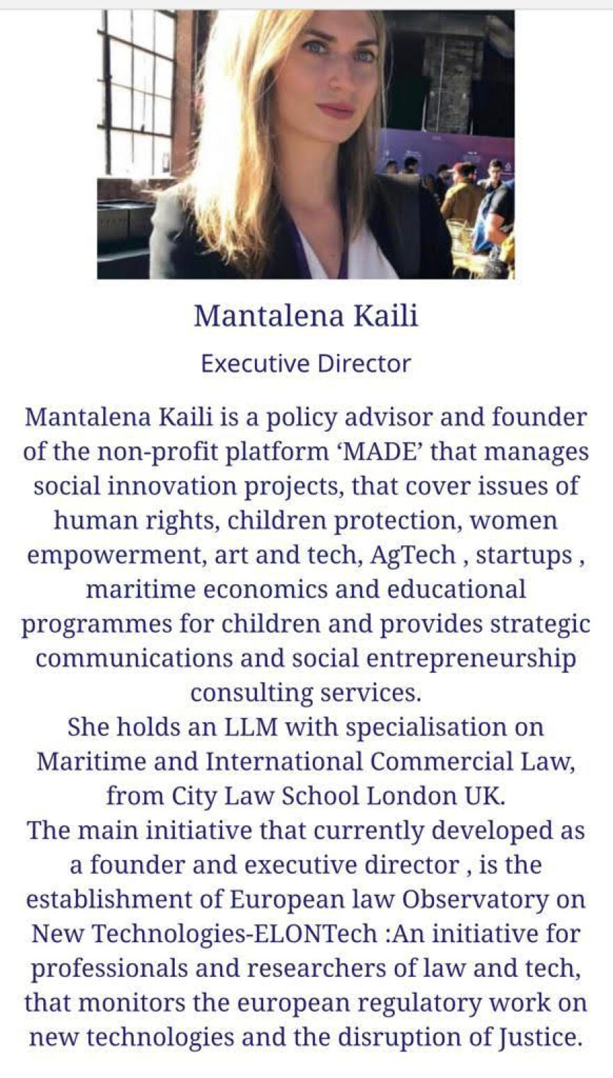 Στο «μικροσκόπιο» του Euractiv για «οικογενειακές σχέσεις» η ΜΚΟ της Μανταλένας Καϊλή 