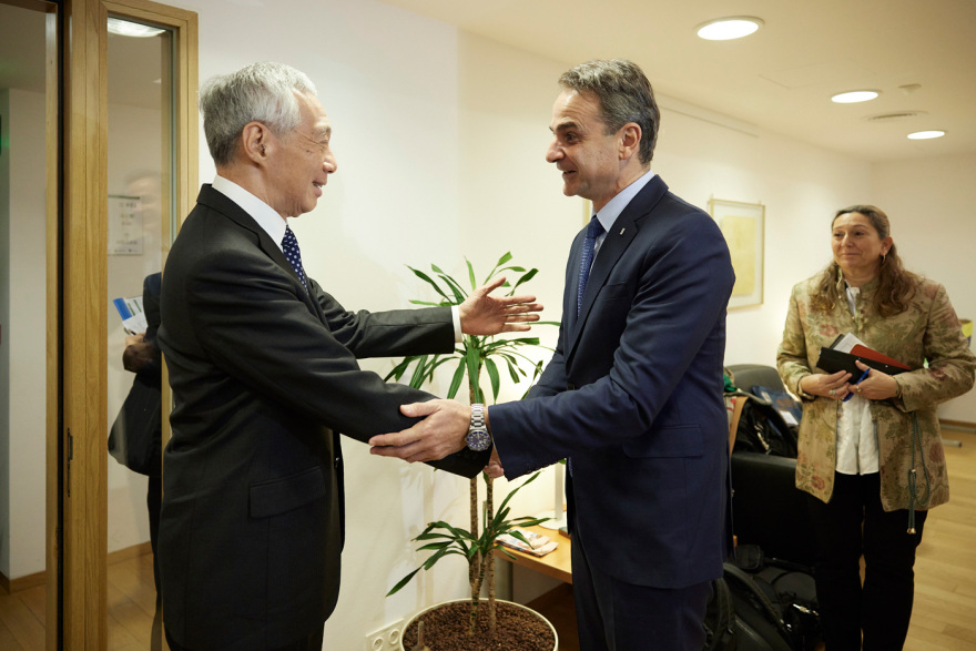 Συνάντηση Μητσοτάκη με Ασιάτες ηγέτες: «O δρόμος για τη διευθέτηση διαφορών είναι το Διεθνές Δίκαιο»