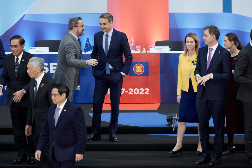 Συνάντηση Μητσοτάκη με Ασιάτες ηγέτες: «O δρόμος για τη διευθέτηση διαφορών είναι το Διεθνές Δίκαιο»