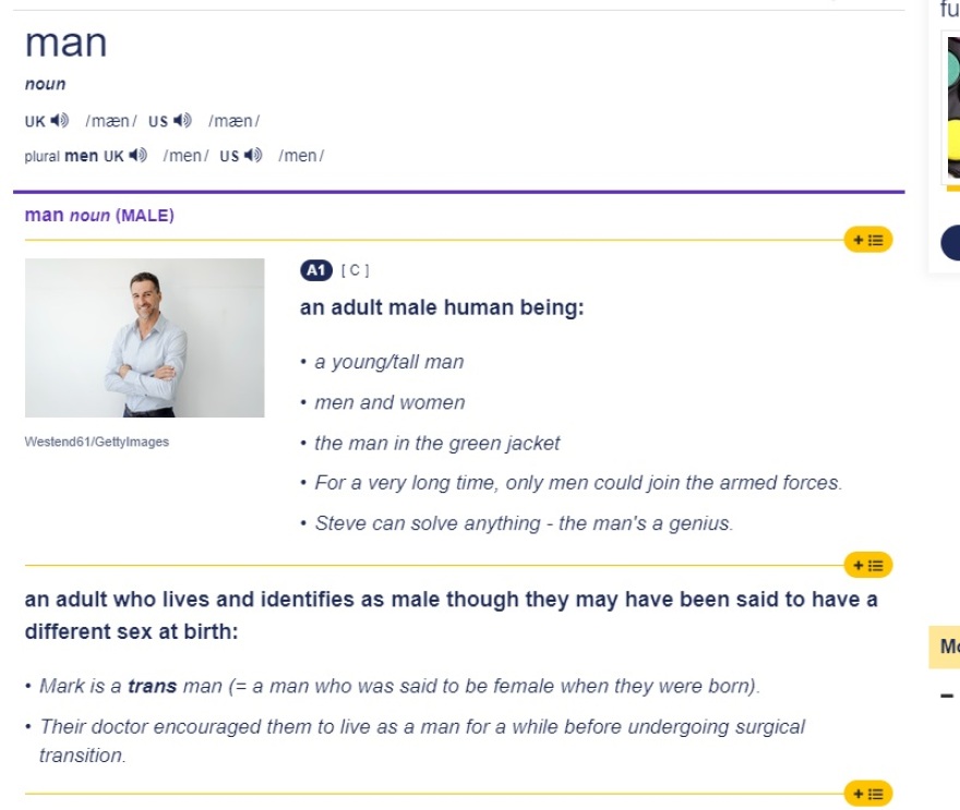 Το λεξικό του Cambridge συμπεριέλαβε τις τρανς στον ορισμό της «γυναίκας»
