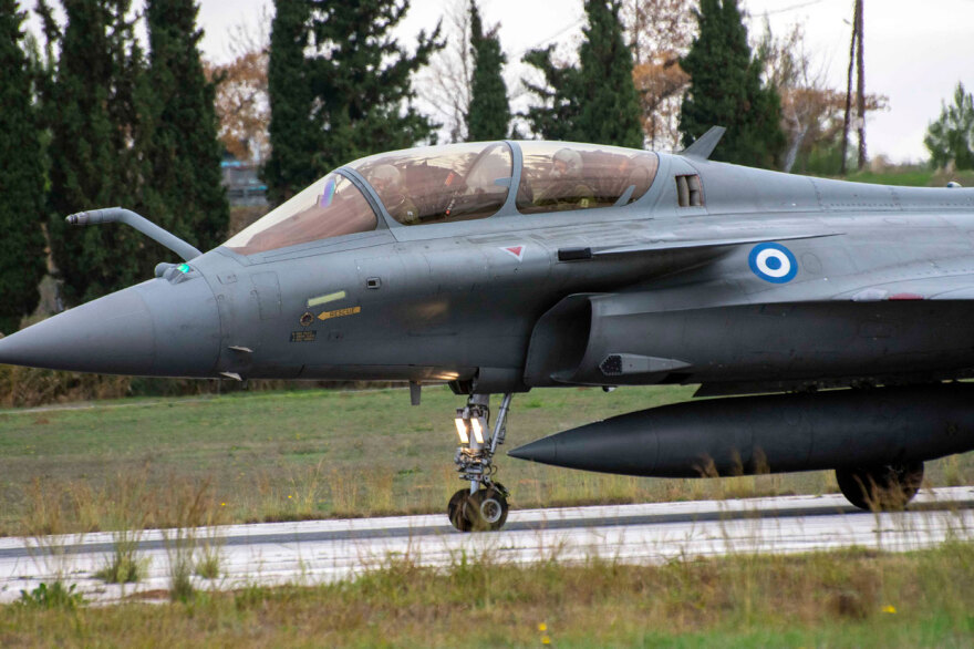 Ο αρχηγός ΓΕΑ πέταξε με Rafale από την 114ΠΜ