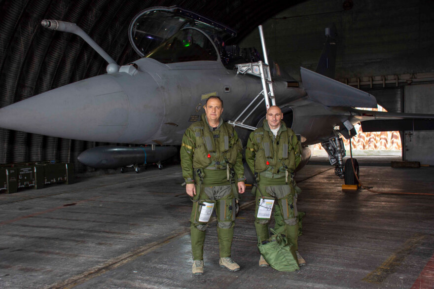 Ο αρχηγός ΓΕΑ πέταξε με Rafale από την 114ΠΜ