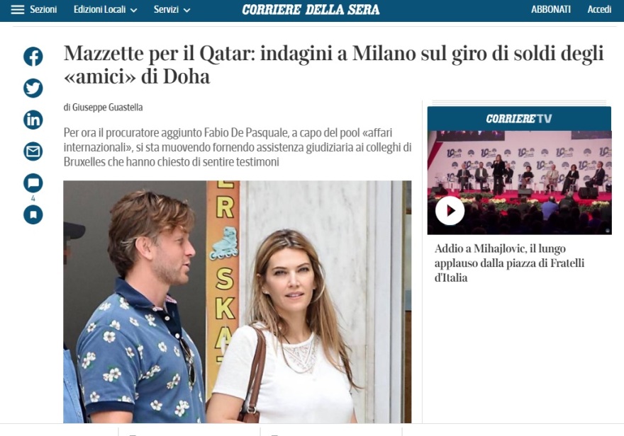 Κατάρ-gate: Λες κι έβαλαν γκολ πανηγύριζαν τα μέλη της κλίκας Παντζέρι και Τζιόρτζιο σε ψηφοφορία για το Κατάρ