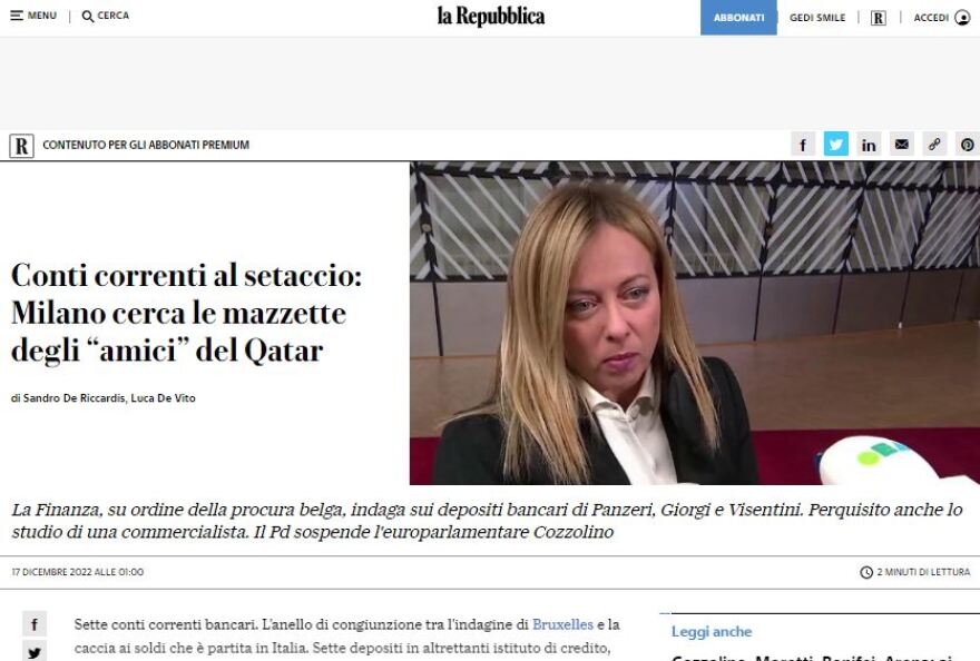 Κατάρ-gate: Λες κι έβαλαν γκολ πανηγύριζαν τα μέλη της κλίκας Παντζέρι και Τζιόρτζιο σε ψηφοφορία για το Κατάρ