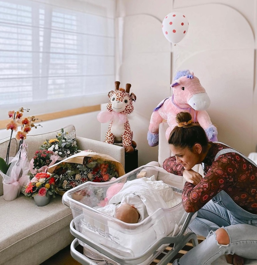 Μαίρη Συνατσάκη: «Μου συνέβη αυτή η θλίψη όταν γυρίσαμε από το μαιευτήριο»