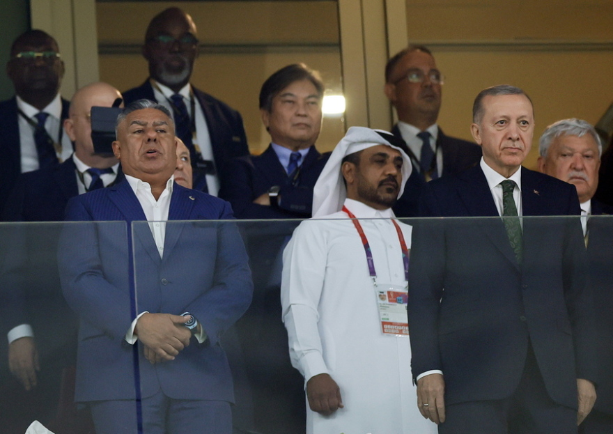 Μουντιάλ 2022: Στο Κατάρ ο Ερντογάν, παρακολουθεί τον τελικό του Μουντιάλ - Δείτε φωτογραφίες