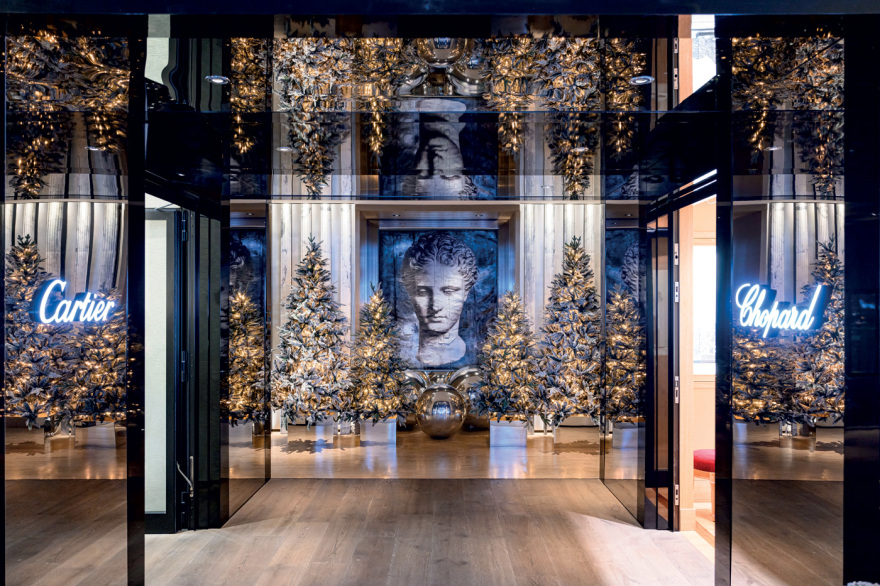 Η Λένια Κυριανίδου ξέρει την τέχνη του Christmas decoration 