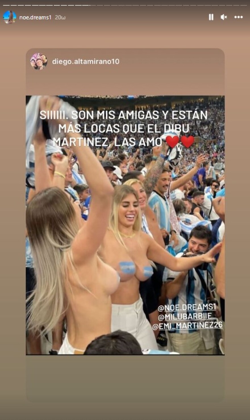 Μουντιάλ 2022: «Είμαστε καλά, δεν μας έχουν συλλάβει» λένε οι Αργεντίνες που «τα πέταξαν» στις κερκίδες του τελικού