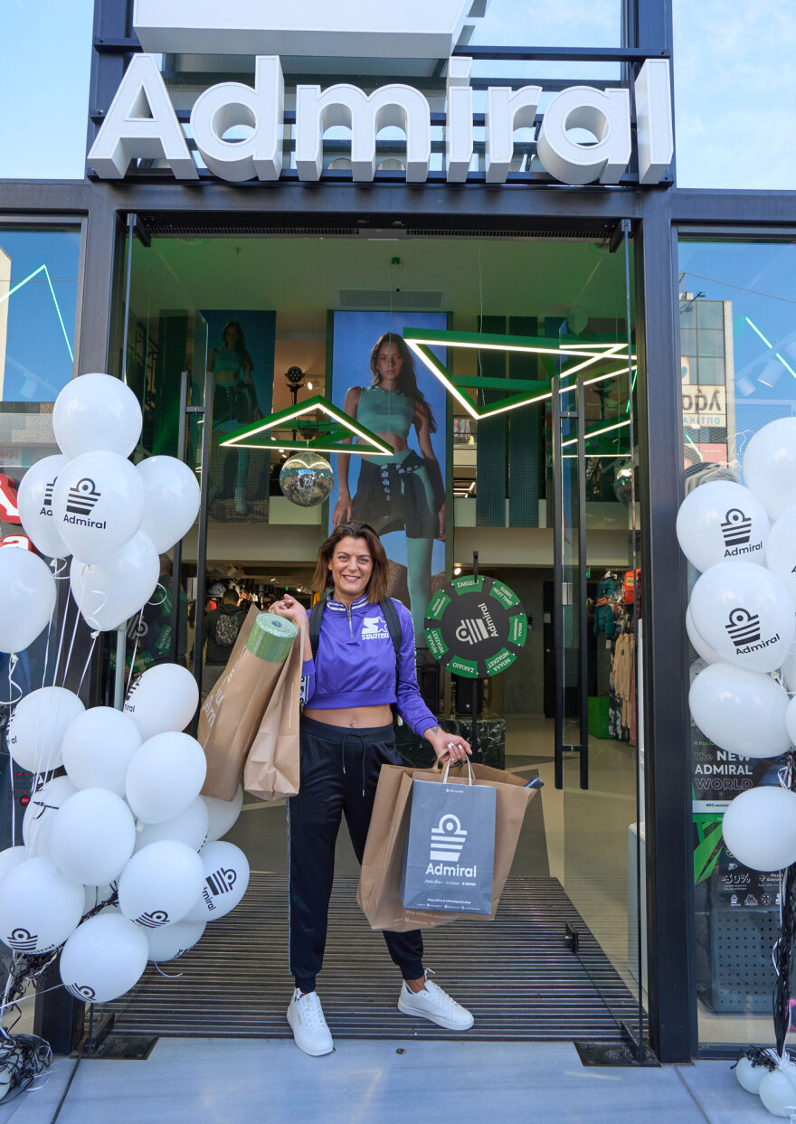 H Admiral εγκαινίασε το νέο της κατάστημα στη Νέα Ιωνία και πραγματοποίησε το μεγαλύτερο τριήμερο εκπλήξεων!