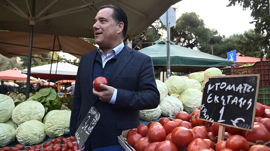 Γεωργιάδης για λαϊκές αγορές: Καλύτερες οι τιμές από πέρυσι, κόντρα στον πληθωρισμό